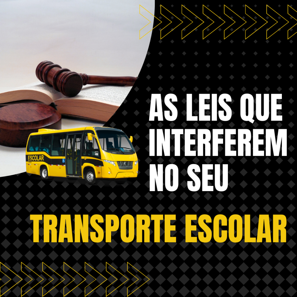 Como funciona a legislação do transporte escolar!